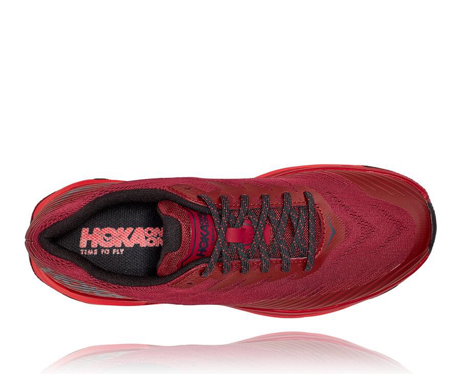 Hoka One One トレイルシューズ メンズ 赤 - トレント 2 - AY1326789